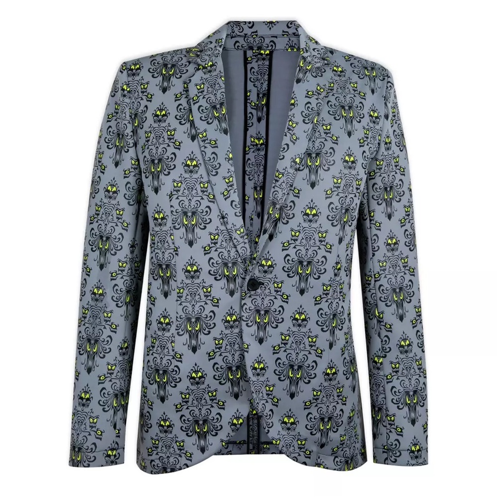 Disney Parks The Haunted Mansion Glow-in-the Dark Blazer